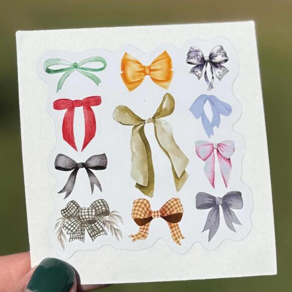 Eras Coquette Bows Swiftie Sticker - Picture 1 of 3